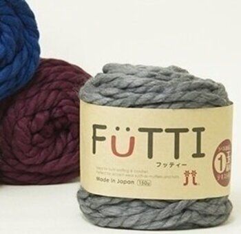 ไหมพรมเส้นใหญ่ Bulky Yarn Hamanaka Futti 2391