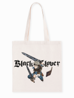 กระเป๋าผ้า Black Clover กระเป๋าผ้าพิมพ์ลาย กระเป๋าผ้าCotton 100%