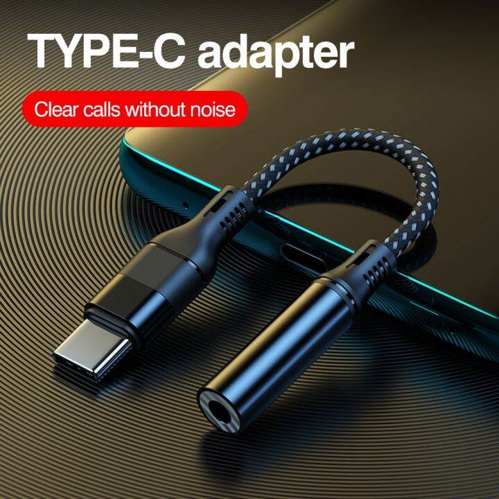 Type C to 3.5mm Adapter Aux Usb C 3.5 MM Headphone Jack Adapter Audio