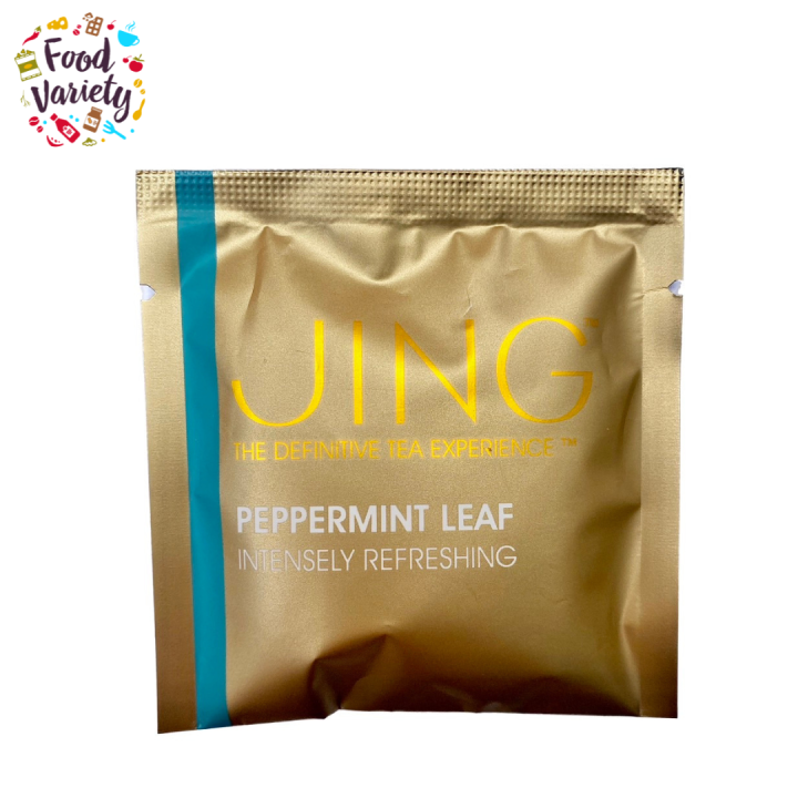 Jing Peppermint Leaf Tea Bags Intensely Refreshing 4g จิง ถุงชาใบ