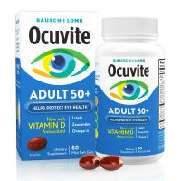 Bausch &amp; Lomb Ocuvite Adult 50+ Eye Vitamin 50 mini soft gels.