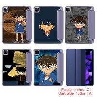 ⇎Dv39 เคสศัพท์มือถือ ซิลิโคนนุ่ม ลายนักสืบโคนัน ลาเวนเดอร์ สีม่วง สําหรับ 7 8 9 Pro Mini4 Mini5 Air2 Air3 Air4 2022