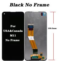 6.4 "ต้นฉบับสำหรับ Samsung Galaxy M11 M115 LCD SM-M115 M115F M115G /Ds ชิ้นส่วนกระจกตัวข้อมูลดิจิตัลจอแสดงผล LCD แบบสัมผัสหน้าจอกับกรอบ