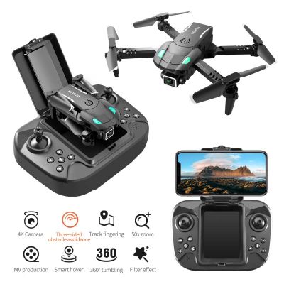 S128 Mini Drone 4K Camera For Beginer Three-Sided Obstacle Avoidance Air Pressure Fixed Height Professional RC Quadcopter Toys