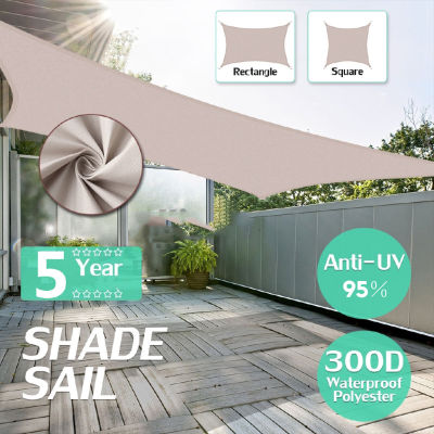 Waterproof Sun Shelter Triangle Sunshade Protection Home Outdoor Garden Patio Pool Sun Shade Sail UV Block Awning Shade Cloth