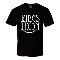 เสื้อยืดผ้าฝ้ายพิมพ์ลาย เสื้อยืดลําลอง ลาย Kings Of Leon สไตล์ลําลอง สําหรับผู้ชาย 2023  FKAE