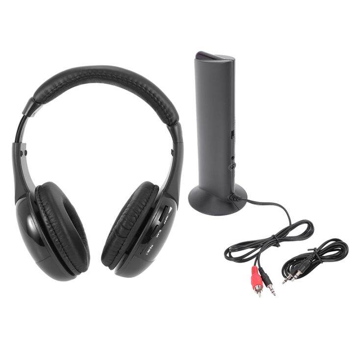 KUBITE MH2001 Wireless Headphones Transmitter on Ear Headset With FM