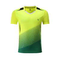 New Badminton Shirts WomenMen Qucik Dry Fitness Training Tshirts Tennis Suit Sports Short T-shirt Training Clothing