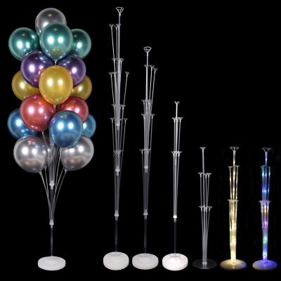 Balloons Stand Balloon Holder Column Confetti Ballons Wedding Birthday Party Decoration Kids Baby Shower Balons Support Supplies Balloons