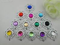 ✹▤♗ 10pcs 13 Colors Acryl Flower Plastic Buckle For Flower Center 35mm