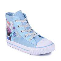 ROBO รองเท้าลำลองเด็กผู้หญิง Toddler Frozen High - Top Sneaker รุ่น 175873 สีฟ้า ไซส์ US 7