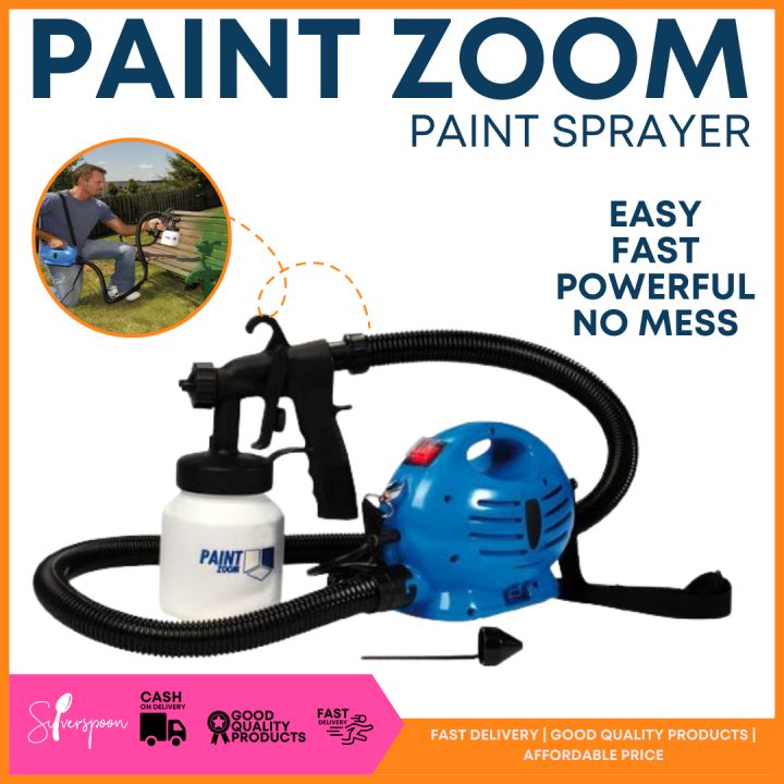Silverspoon Paint Zoom Handheld Electric Spray Gun Kit 625 watt