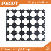 Foriot  1ชิ้น/10ชิ้น4*5 4X5สเปเซอร์ Sel 18650 Bateri แผ่เปลือก Pegang Haba Plastik Haba Rak