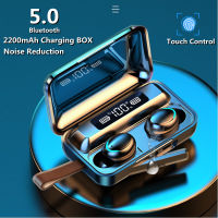 TWS Wireless Bluetooth Earphones LED Charging Box Wireless Headphone Deep Bass Stereo Sports Waterproof Headsets WMic