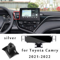 Car Phone Holder For Toyota Camry XV70 2021 2022 2018 2019 Car Styling cket GPS Stand Rotatable Support Mobile Accessories