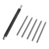 1 Set 5.6mm Metal Lead Holder Automatic Mechanical Graphite Pencil for Drawing Shading Crafting Art Sketching