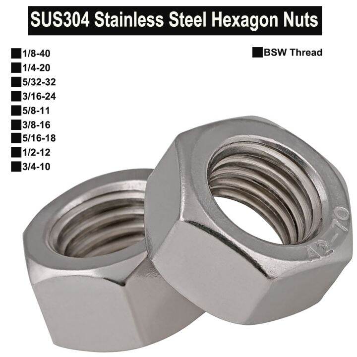 Nuts Stainless Hexagon Nuts Lazada PH