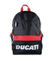 DUCATI Backpack Size กระเป๋าเป้ดูคาติ 28x42.5x14 cm.DCT49 084 สีดำ