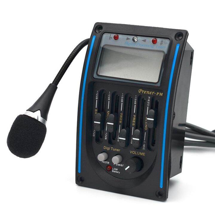 lc-5-4-5-band-acoustic-guitar-preamp-eq-equalizer-pickup-tuner-system-with-micro-phone-pickup-for-acoustic-guitar