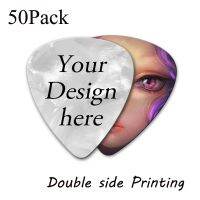 ✜ↂ 50pcs Custom Personalized electric guita Picks Double sides Printing Your Own Logoimages guitar accessories