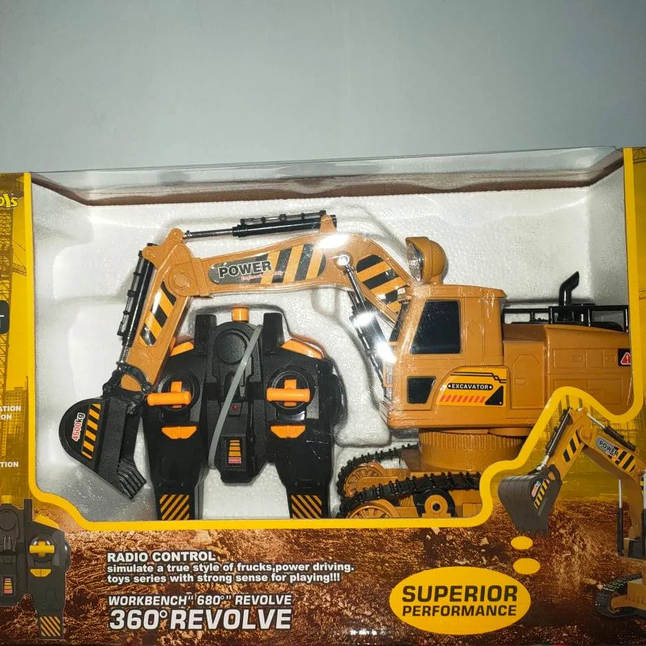 Mainan Mobil RC Excavator Mobil Keruk 