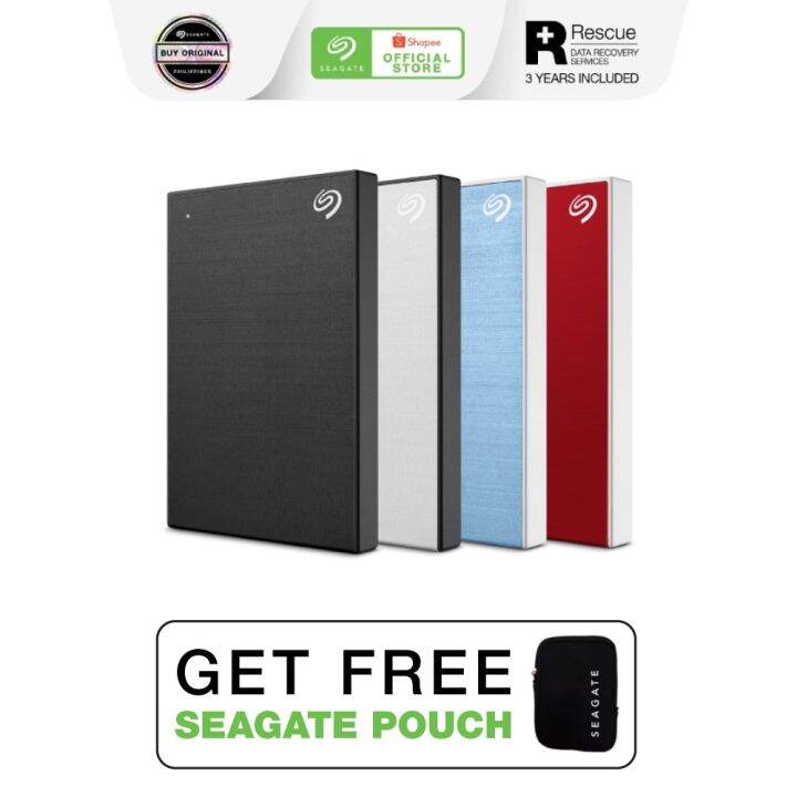 Seagate 2TB One Touch External HDD Portable Hard Drive USB 3.0 Slim
