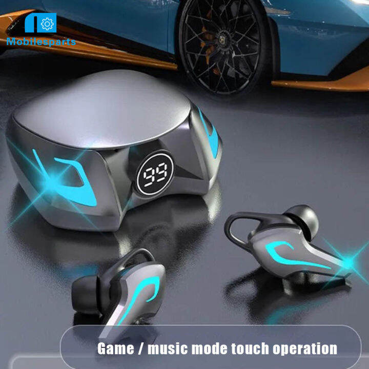หูฟังเอียบัดไร้สายกันน้ำพร้อมเล่นเกม-ฟังเพลงได้สองโหมด-amp-แบตเตอรี่อายุการใช้งานยาวนานสำหรับบลูทูธเวอร์ชัน5-2