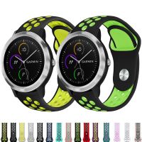 【CW】 20mm 22mm Silicone Strap For Garmin Vivoactive 3 4 Band Watch Venu 2 2s SQ Forerunner 645 Wristband Bracelet Vivoactive3 band