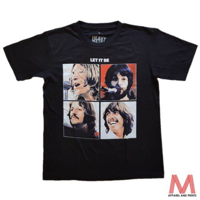 The Beatles Let It Be Rockband Rock Band T-Shirt | Lazada PH