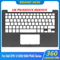 Original Palmrest Top Case For XPS 13 9350 9360 P54G Laptop Palmrest Keyboard Bezel C Cover US UK PN:NXHVX 0NXHVX