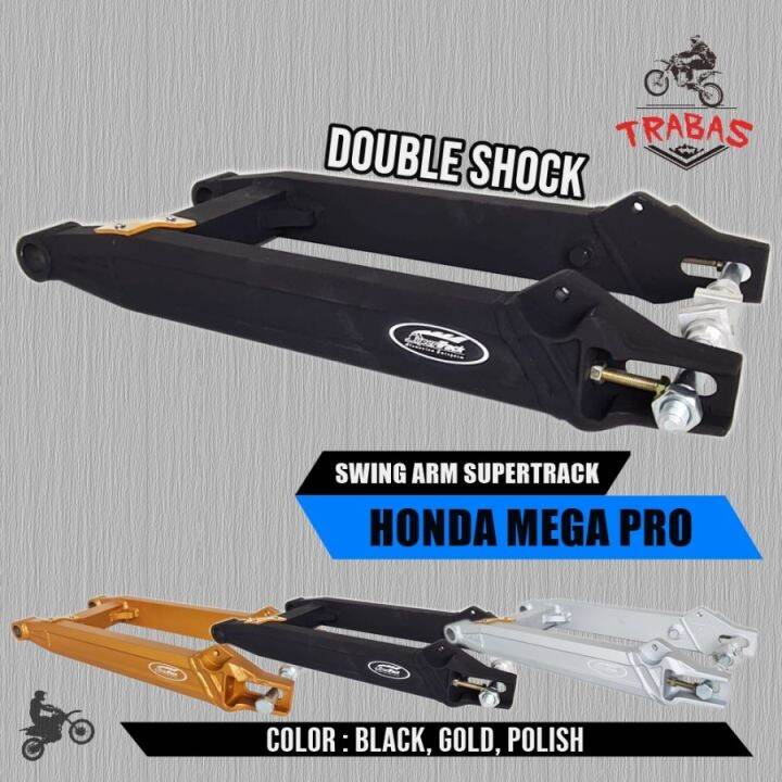 Swingarm Mega Pro Verza Gl Double Shock Swing Arm Sasis Ayun Supertrack