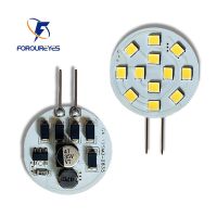 AC12V หลอดไฟ LED G4สปอตไลท์กลม24โวลต์2.2วัตต์ SMD2835 12แอลอีดีหลอดไฟดาวน์ไลท์เปลวไฟไม่กระพริบไฟเครื่องดูดควันช่วงเรือเปลี่ยนหลอดไฟ LED ฮาโลเจนหลอดไฟ LED วินาที