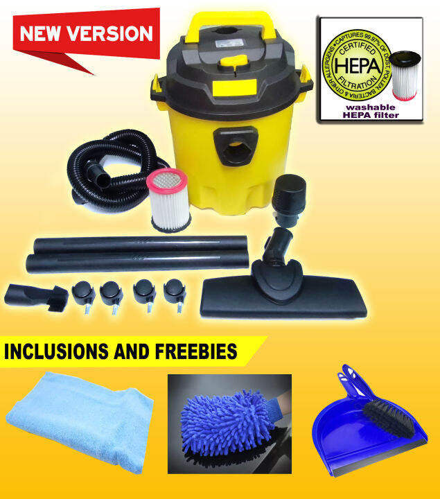 VACUUM cleaner 12L with HEPA filter Lazada PH