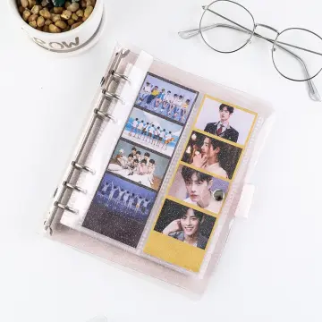A5 Mini Binder Heart Design and Photocards Photo Protector Sleeves of in  2023