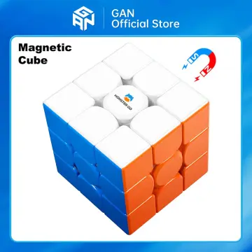  GAN Pyraminx 36 Magnets, Speed Magnetic Pyramid Puzzle  Stickerless Triangle Cube (Standard) : Toys & Games