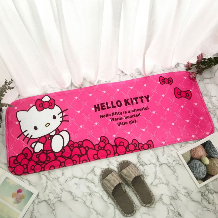 holle-kitty-floor-mat-fare-velvet-memory-cotton-childrens-cartoon-carpet-absorbent-footmat-bathroom-non-slip-carpet-45x120cm