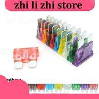 zhilizhi Store 10pcs Medium Car Fuses Blade Fuse Insert auto Car Truck ZINC Pins 1A 2A 3A 5A 7.5A 10A 15A 20A 30A 40A 50A Refitted For