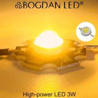 High Power, LED 3W WarmWhite 2700-2800K สำหรับงานซ่อมหรืองาน DIY ให้ความสว่างสูงความร้อนต่ำอายุการใช้งานยาวนานสินค้าพร้อมส่งในไทย