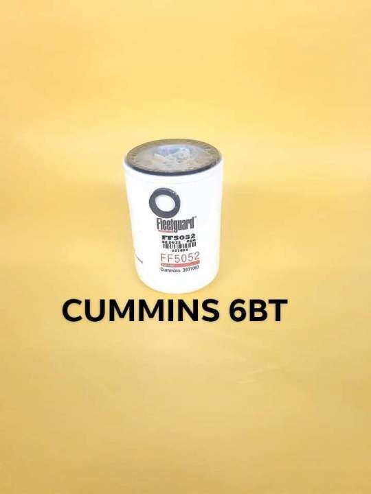 FLEETGUARD FUEL FILTER FF5052 for CUMMINS 6BT Lazada PH