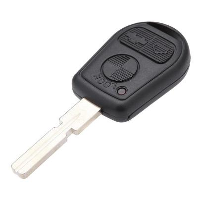 Uncut Replacement 3 Button Car Remote Key Keyless Shell Case for BMW E31 E32 E34 E36 E38 E39 E46 Z3