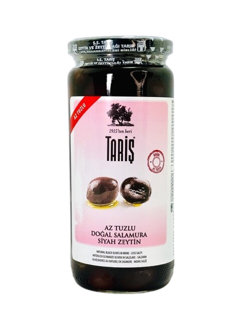 taris-black-olives-in-brine-less-salty-มะกอกดำในน้ำเกลือ-สูตรเกลือต่ำ-เค็มน้อย-500-g