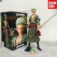 28เซนติเมตรเดิม Bandai banpresto One P iece Roronoa Fool grandista Nero พีวีซีรูปการกระทำรูปแบบการเก็บตุ๊กตาของเล่นของขวัญ