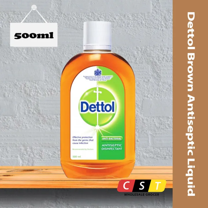 Dettol Brown Antiseptic Liquid 500ml Lazada