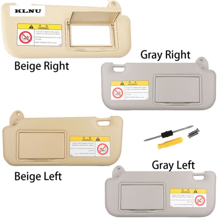 KLNU Sun Visor for Toyota Vios FS Yaris carolla Right Side Makeup
