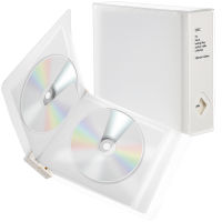 HAOYUNLA CD Case Simper CD ที่เก็บแผ่นดิสก์แบบพกพาที่เก็บจัดเก็บข้อมูลสำหรับสำนักงานหอพักโฮม