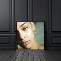 Jorja Smith-หายไปและพบอัลบั้มศิลปะโปสเตอร์ผ้าใบฮิปฮอปแร็ปเปอร์เพลงป๊อปสตาร์การตกแต่งภาพวาดผนังบ้าน (ไร้กรอบ)