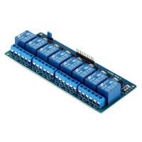 【☊HOT☊】 XICOO บอร์ดรีเลย์5V 8ช่องโมดูล Optocoupler Led สำหรับ Arm Avr Arduino Pic