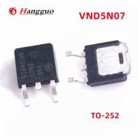 50 Buah/Lot VND5N07 TO-252 SMD Transistor VND5N VND5N07TR-E TO252 Kualitas Terbaik