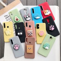 ❁❐ 3D silicone cartoon phone holder case for samsung galaxy A01 core A11 M11 M31 M31S M51 A41 A31 A21S A51 A71 4g 5g stand cover
