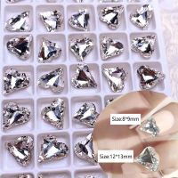 【hot】✶  Parts Decoration 10PCS Charms Rhinstones Accessories Manicure 8x9MM